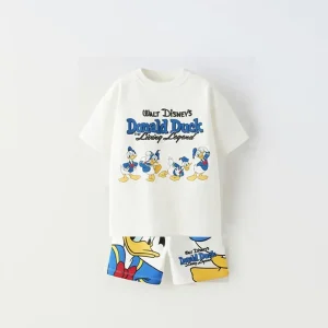 Mickey Printed Kids Short Sleeve Suit